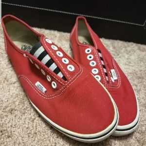 Red Slide On Converse Chuck Taylor's